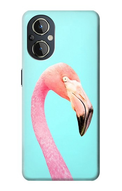 S3708 Flamant rose Etui Coque Housse pour OnePlus Nord N20 5G
