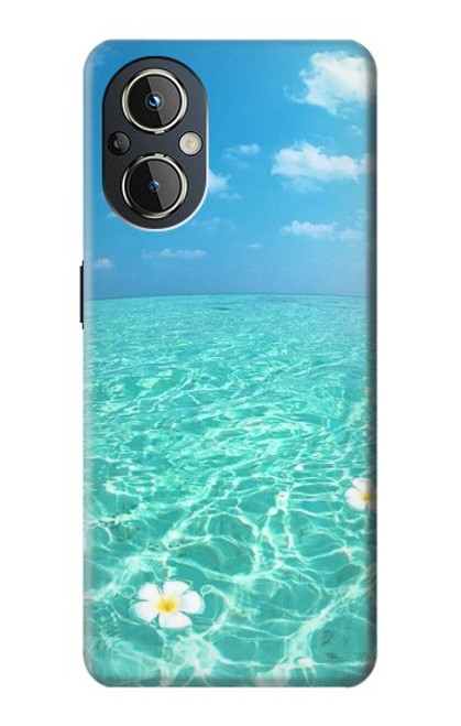 S3720 Summer Ocean Beach Etui Coque Housse pour OnePlus Nord N20 5G