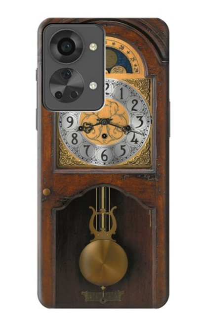S3173 Grand-père Horloge Antique Horloge murale Etui Coque Housse pour OnePlus Nord 2T