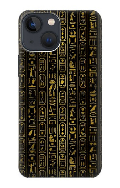 S3869 Hiéroglyphe égyptien antique Etui Coque Housse pour iPhone 13