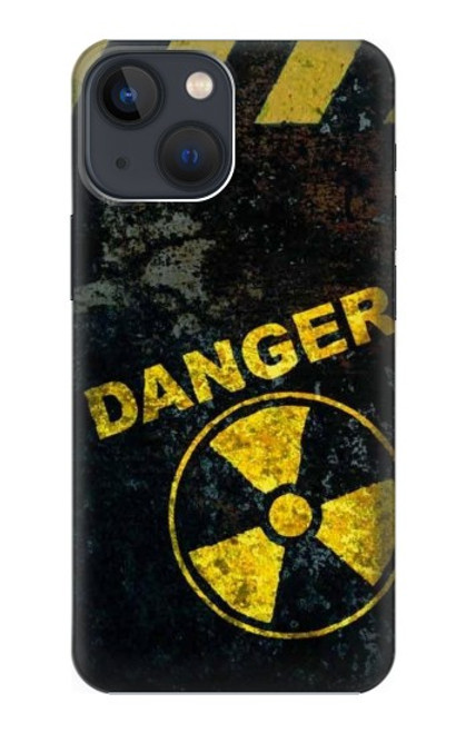 S3891 Risque nucléaire Danger Etui Coque Housse pour iPhone 13