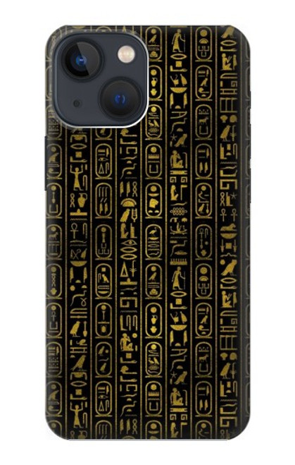 S3869 Hiéroglyphe égyptien antique Etui Coque Housse pour iPhone 13 mini