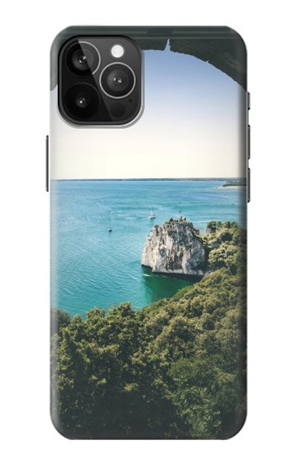 S3865 Europe Plage Duino Italie Etui Coque Housse pour iPhone 12 Pro Max