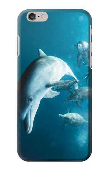 S3878 Dauphin Etui Coque Housse pour iPhone 6 6S
