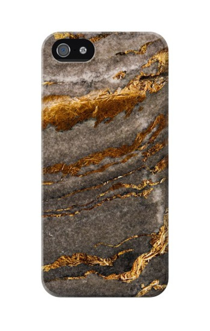 S3886 Rocher de marbre gris Etui Coque Housse pour iPhone 5 5S SE