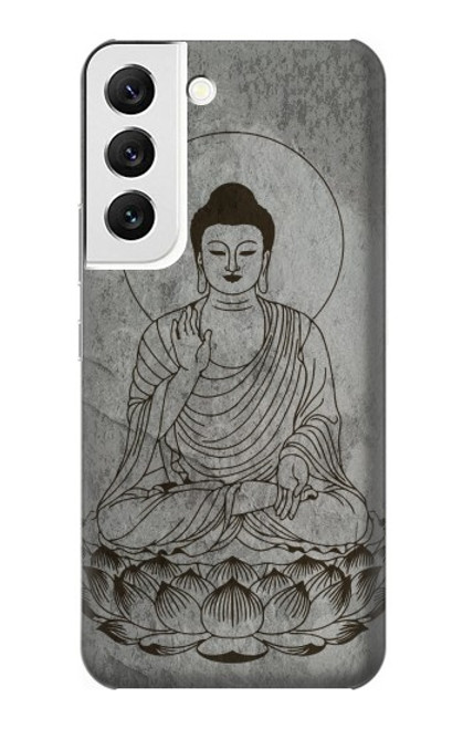 S3873 Dessin au trait Bouddha Etui Coque Housse pour Samsung Galaxy S22