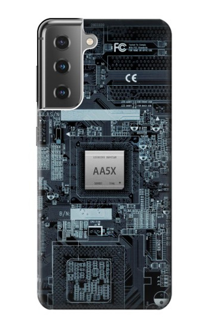 S3880 Impression électronique Etui Coque Housse pour Samsung Galaxy S21 Plus 5G, Galaxy S21+ 5G