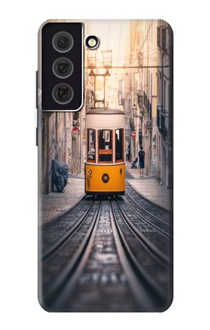 S3867 Tramways à Lisbonne Etui Coque Housse pour Samsung Galaxy S21 FE 5G