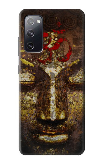 S3874 Symbole Ohm du visage de Bouddha Etui Coque Housse pour Samsung Galaxy S20 FE