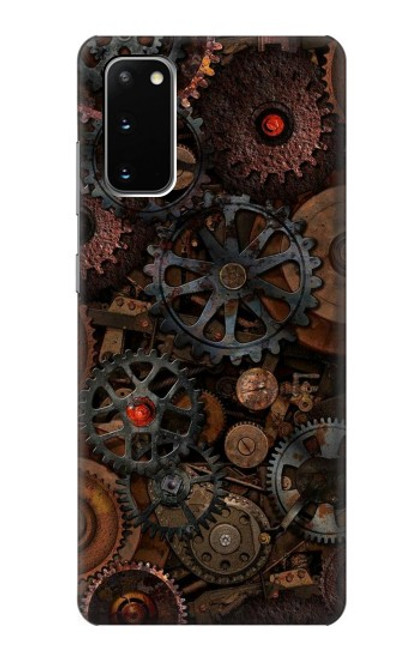 S3884 Engrenages Mécaniques Steampunk Etui Coque Housse pour Samsung Galaxy S20