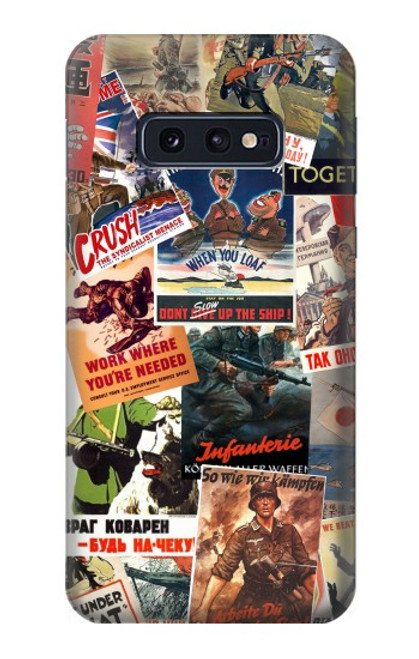 S3905 Affiche vintage de l'armée Etui Coque Housse pour Samsung Galaxy S10e