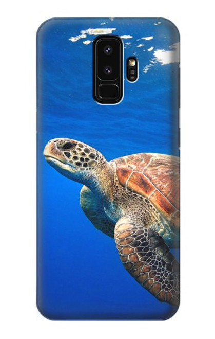 S3898 Tortue de mer Etui Coque Housse pour Samsung Galaxy S9 Plus