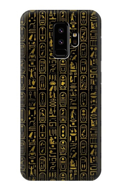 S3869 Hiéroglyphe égyptien antique Etui Coque Housse pour Samsung Galaxy S9