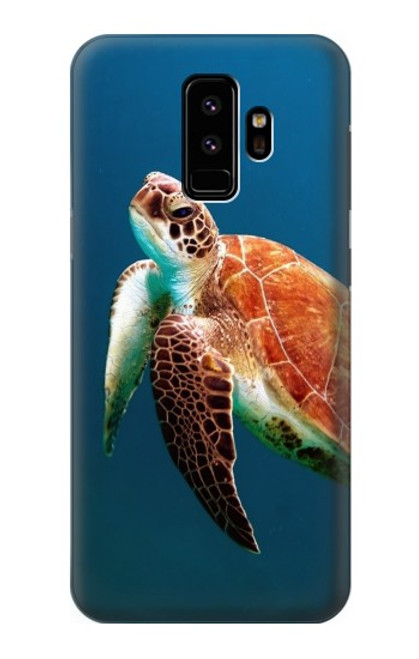 S3899 Tortue de mer Etui Coque Housse pour Samsung Galaxy S9