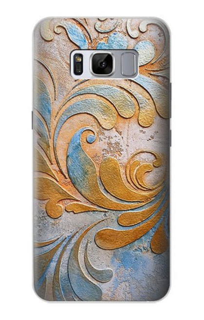 S3875 Tapis vintage en toile Etui Coque Housse pour Samsung Galaxy S8