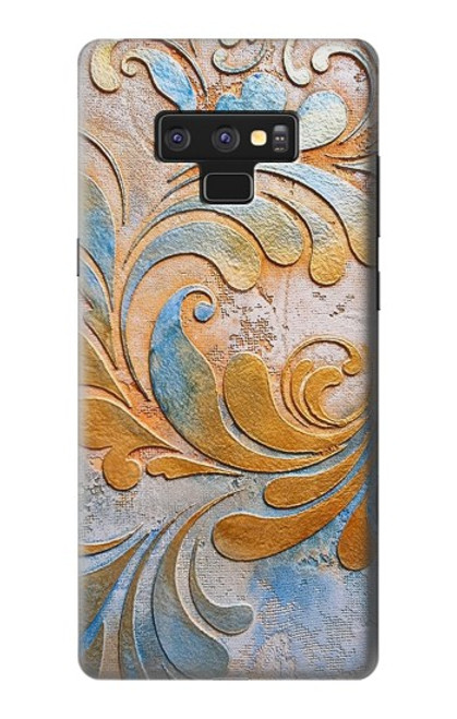 S3875 Tapis vintage en toile Etui Coque Housse pour Note 9 Samsung Galaxy Note9