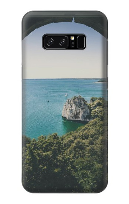 S3865 Europe Plage Duino Italie Etui Coque Housse pour Note 8 Samsung Galaxy Note8