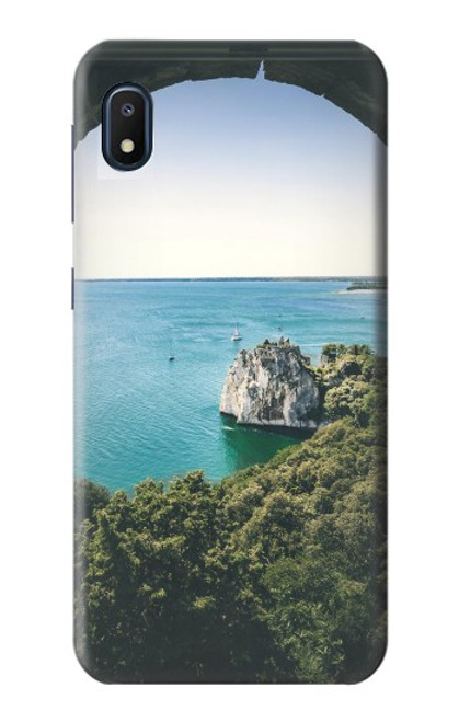 S3865 Europe Plage Duino Italie Etui Coque Housse pour Samsung Galaxy A10e