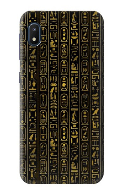 S3869 Hiéroglyphe égyptien antique Etui Coque Housse pour Samsung Galaxy A10e