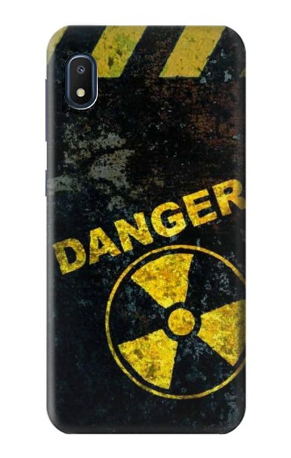 S3891 Risque nucléaire Danger Etui Coque Housse pour Samsung Galaxy A10e