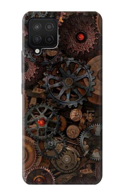 S3884 Engrenages Mécaniques Steampunk Etui Coque Housse pour Samsung Galaxy A12