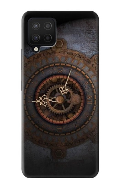 S3908 Horloge Vintage Etui Coque Housse pour Samsung Galaxy A12