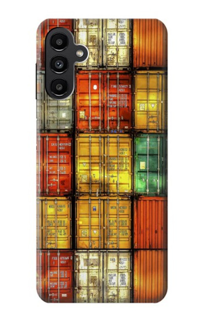 S3861 Bloc de conteneur coloré Etui Coque Housse pour Samsung Galaxy A13 5G