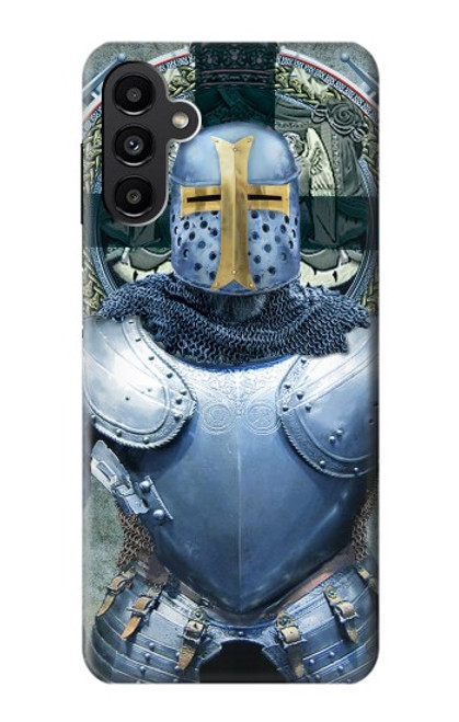 S3864 Templier Médiéval Chevalier Armure Lourde Etui Coque Housse pour Samsung Galaxy A13 5G