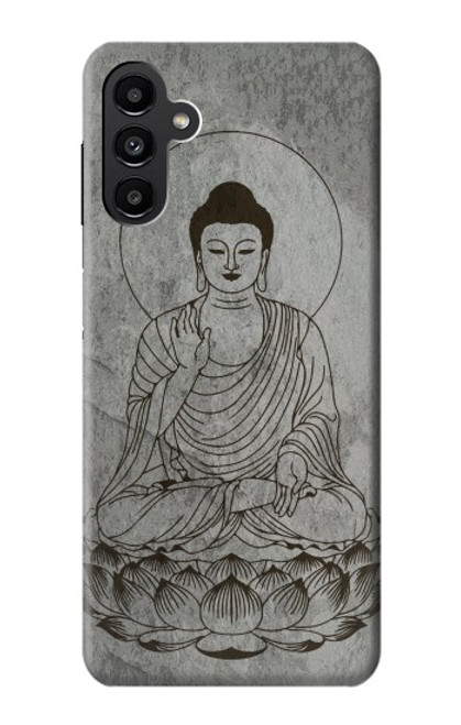 S3873 Dessin au trait Bouddha Etui Coque Housse pour Samsung Galaxy A13 5G