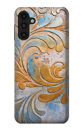 S3875 Tapis vintage en toile Etui Coque Housse pour Samsung Galaxy A13 4G
