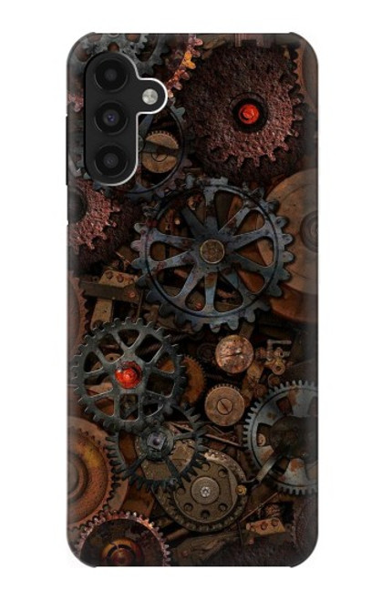 S3884 Engrenages Mécaniques Steampunk Etui Coque Housse pour Samsung Galaxy A13 4G