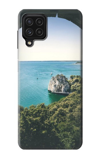 S3865 Europe Plage Duino Italie Etui Coque Housse pour Samsung Galaxy A22 4G