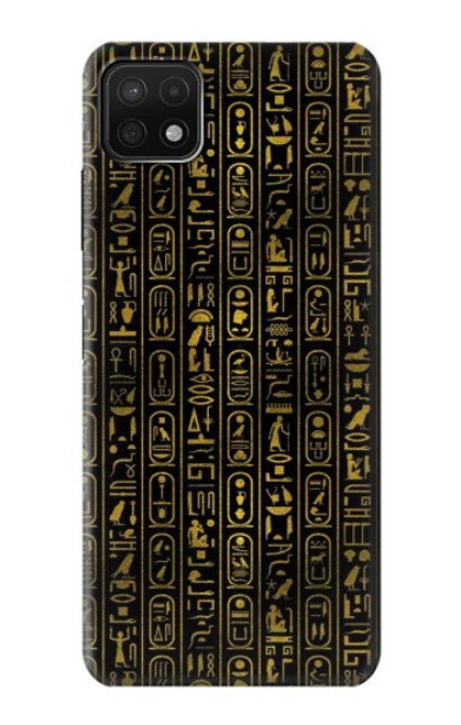 S3869 Hiéroglyphe égyptien antique Etui Coque Housse pour Samsung Galaxy A22 5G
