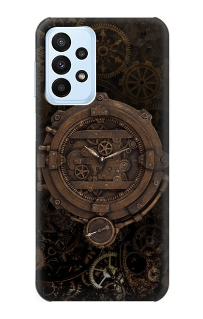 S3902 Horloge Steampunk Etui Coque Housse pour Samsung Galaxy A23