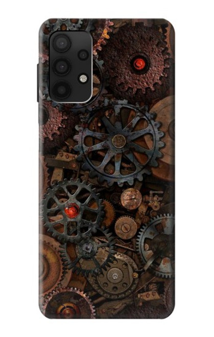 S3884 Engrenages Mécaniques Steampunk Etui Coque Housse pour Samsung Galaxy A32 4G