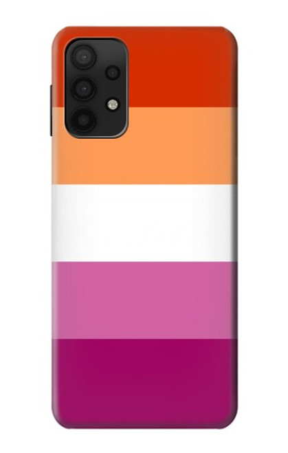 S3887 Drapeau de la fierté lesbienne Etui Coque Housse pour Samsung Galaxy A32 5G