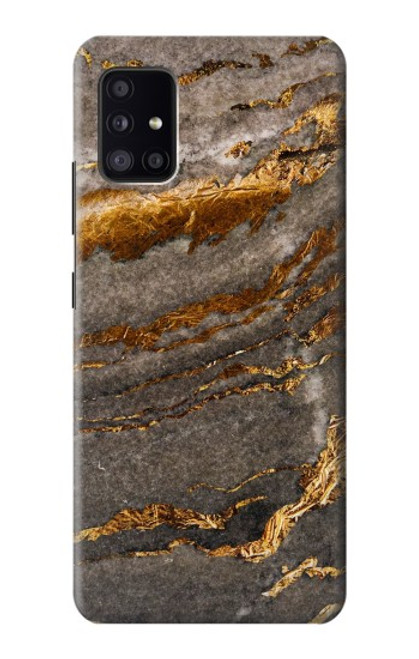 S3886 Rocher de marbre gris Etui Coque Housse pour Samsung Galaxy A41