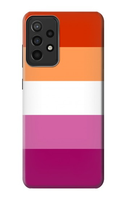 S3887 Drapeau de la fierté lesbienne Etui Coque Housse pour Samsung Galaxy A52s 5G