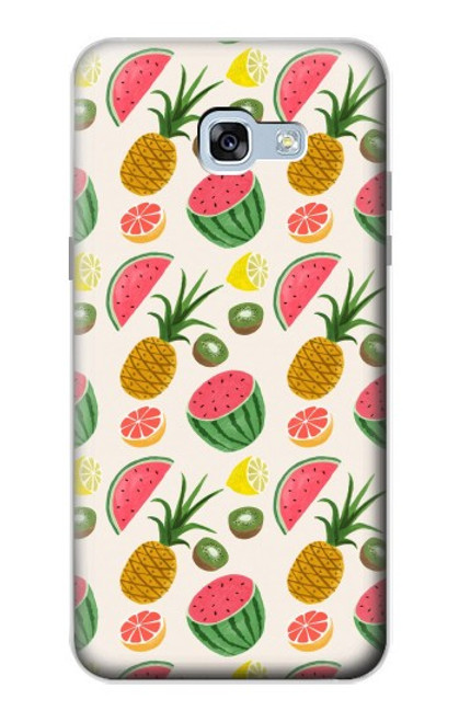 S3883 Motif de fruits Etui Coque Housse pour Samsung Galaxy A5 (2017)