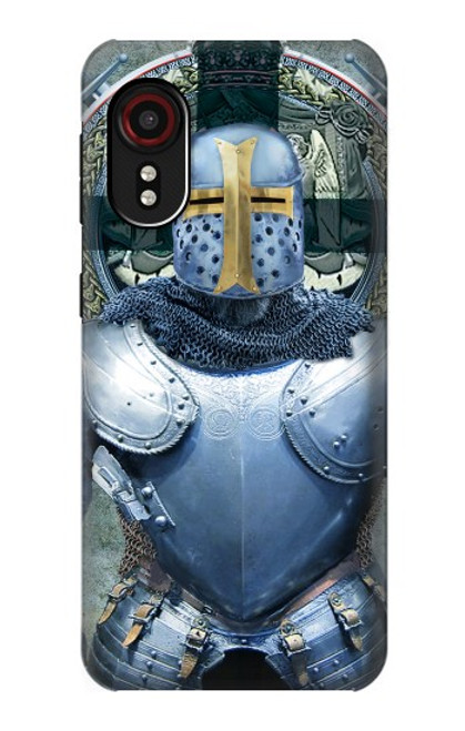 S3864 Templier Médiéval Chevalier Armure Lourde Etui Coque Housse pour Samsung Galaxy Xcover 5