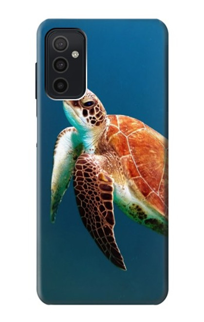 S3899 Tortue de mer Etui Coque Housse pour Samsung Galaxy M52 5G