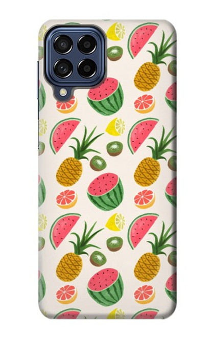 S3883 Motif de fruits Etui Coque Housse pour Samsung Galaxy M53