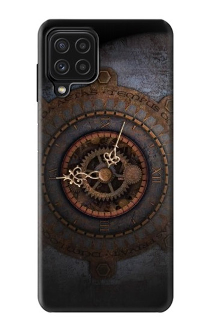 S3908 Horloge Vintage Etui Coque Housse pour Samsung Galaxy M22