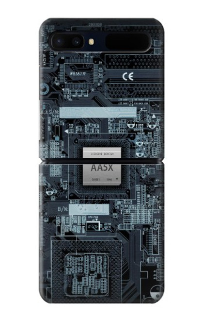 S3880 Impression électronique Etui Coque Housse pour Samsung Galaxy Z Flip 5G