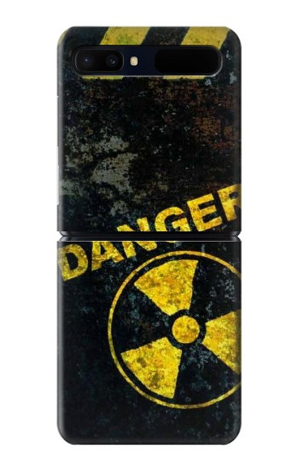 S3891 Risque nucléaire Danger Etui Coque Housse pour Samsung Galaxy Z Flip 5G