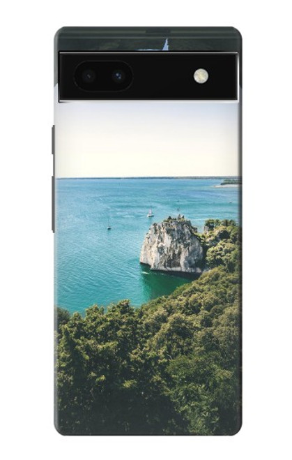 S3865 Europe Plage Duino Italie Etui Coque Housse pour Google Pixel 6a