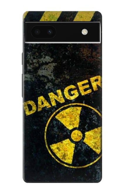 S3891 Risque nucléaire Danger Etui Coque Housse pour Google Pixel 6a