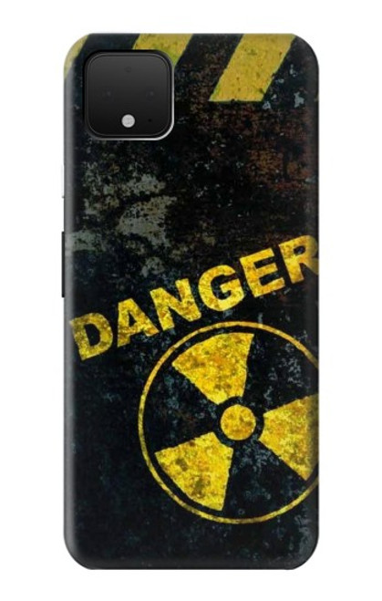 S3891 Risque nucléaire Danger Etui Coque Housse pour Google Pixel 4