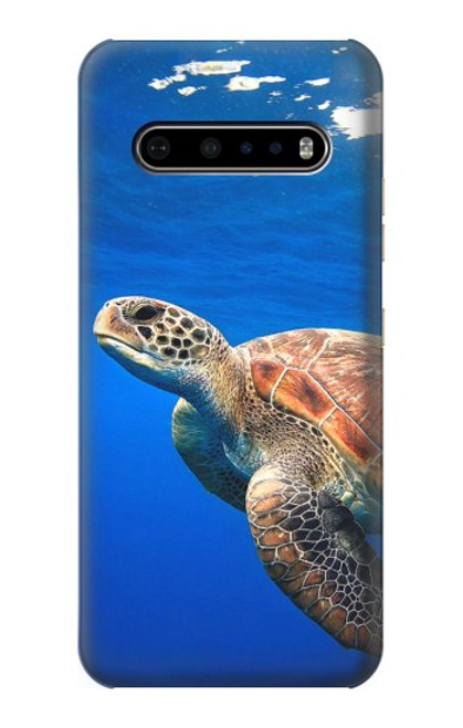 S3898 Tortue de mer Etui Coque Housse pour LG V60 ThinQ 5G