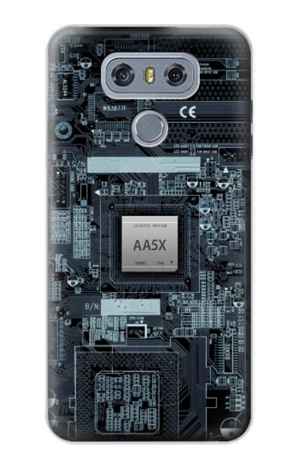 S3880 Impression électronique Etui Coque Housse pour LG G6